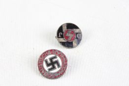 2 German badges