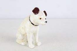Cast iron HMV nipper dog money box