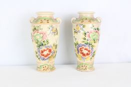 Pair of oriental vases