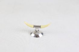 Plated horn ring holder