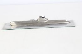 Model of a submarine