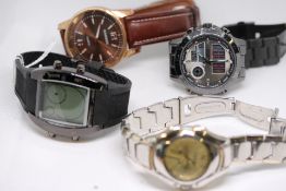 Collection of 4 fashion watches