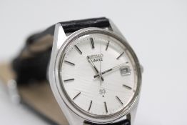 Gents Seiko SQ Quartz 8222-700 Watch.