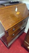 Edwardian mahogany bureau