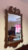 20th Century Eagle-Crested Wall Mirror