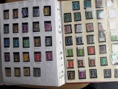 An album of British stamps, Queen Elizabeth II - w