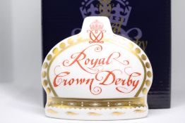 Royal crown derby crown name stand exclusively to