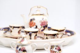 Masons miniature tea set