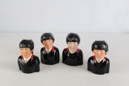 Set of 4 Beatle toby jugs limited edition