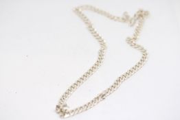 925 Silver curb chain clasp AF Weight 33g