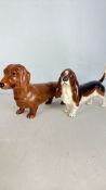 2x Beswick dogs