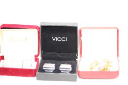 Collection of cufflinks