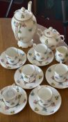 Staffordshire Fine Bone China Floral Tea Service