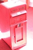 Royal Mail ER post box with key - Bottom AF