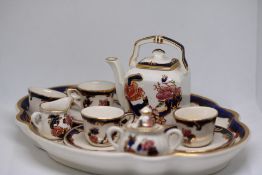 Masons miniature tea set