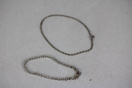 2 Silver bracelets