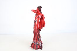 Royal Doulton flambe figure eastern Grace limited