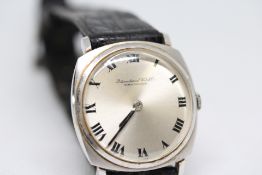 IWC international watch company 18ct white gold ca