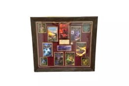 J.K. Rowling signed Harry Potter framed presentati