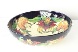 Moorcroft anna lily bowl 98 red dot Diameter 26 cm