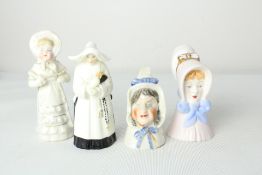 Royal Worcester candle snuffers x4 with coa (Hoode