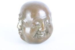 Bronze 4 face buddha