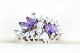 Boxed silver designer ring