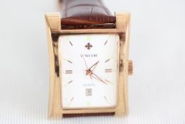 Gents Wristwatch W Wood