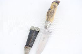 Hoof handle knife