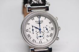 Elysee gents wristwatch with leather strap