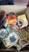 Quantity of vintage beer mats and pub coasters
