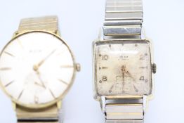 Two Avia Swiss Made Mechanical Watches both Ticking 1 glass missing