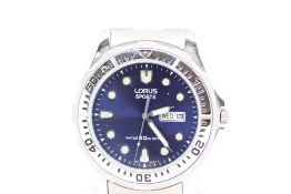 Gents Loris Sports Quartz watch with day & date V7
