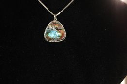 925 Silver Chain with Sterling Silver Pendant with