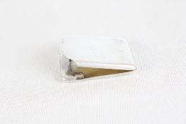 Silver card case