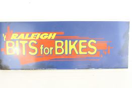Raleigh Bits for Bikes trade sign (32.5cm x 84cm)