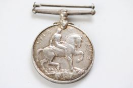 Silver WWI medal J. 20743 C. BROOKS. L.S. R.N. (35g)