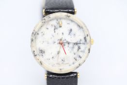 Ladies Tuscany Quartz Watch with Marble Stone Case