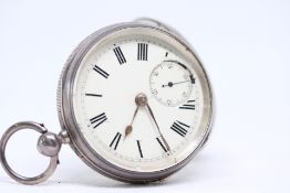 1884 Birmingham Sterling Silver Pocket Watch.