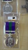 Group of military medals and decorations, including Coronation and General Service medals