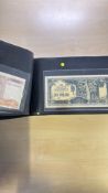 Collection of World Banknotes in Album Sleeves