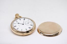 J Boss Guaranteed 20 years Gold Plated Elgin Pocke