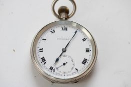 Silver pocket watch