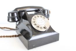 Bakelite rotary dial telephone