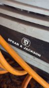 Spear & Jackson electric leaf blower with power cable