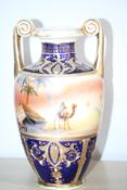 Twin handled Noritake vase