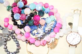 Collection of costume jewellery to include Olivia
