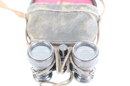 Vintage binoculars & case