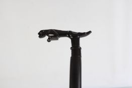 Black Jaguar handle walking stick