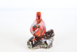 Anita Harris small bird wren signed in gold